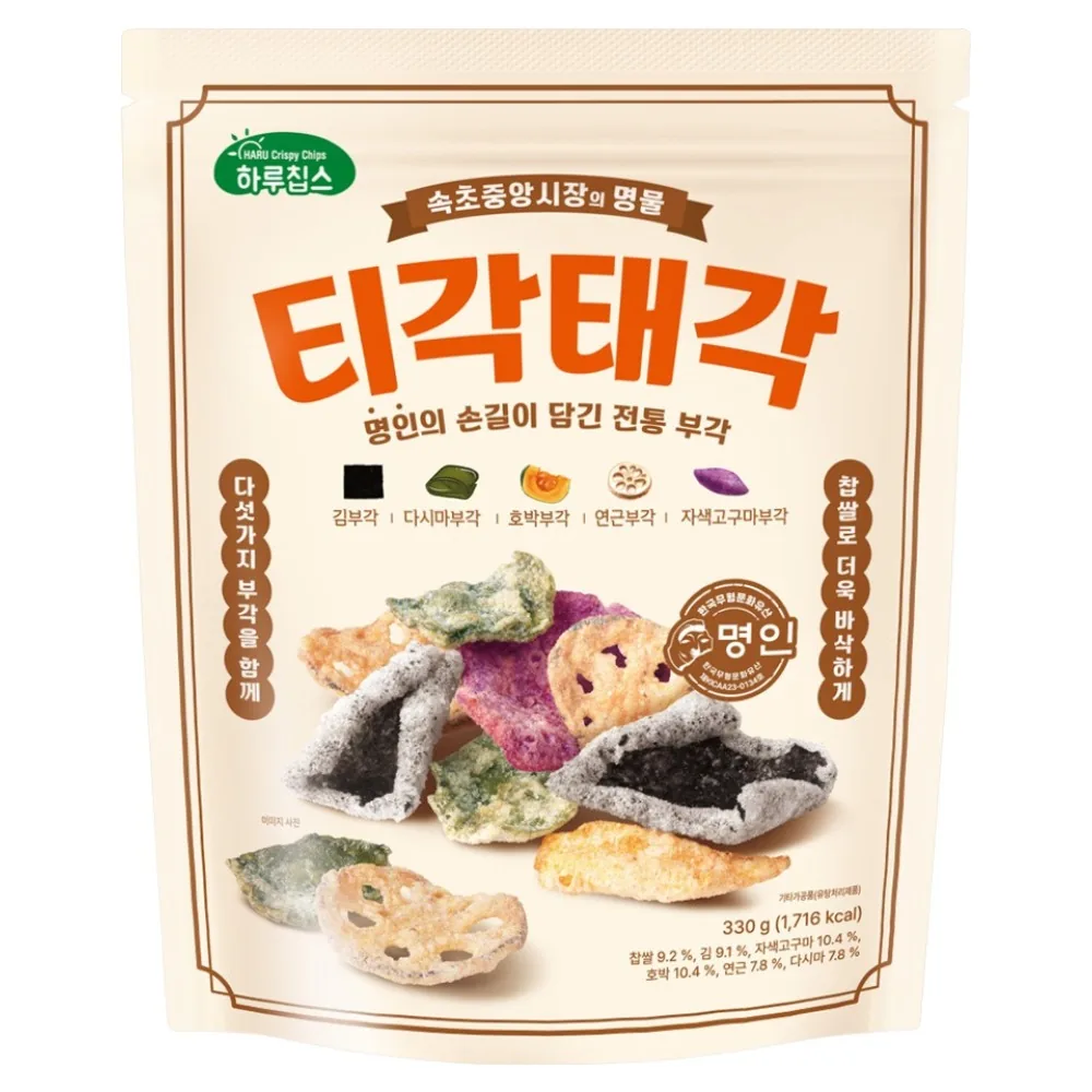 하루칩스 티각태각 부각 가격 추이 하루칩스 티각태각 부각 - 최저가 12,900원