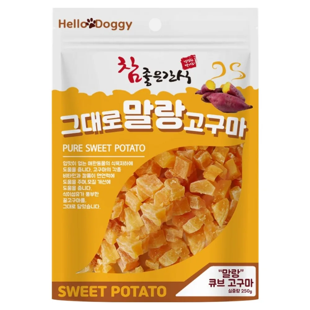 헬로도기 강아지 말랑 고구마 큐브 간식 가격 추이 헬로도기 강아지 말랑 고구마 큐브 간식 - 최저가 2,300원