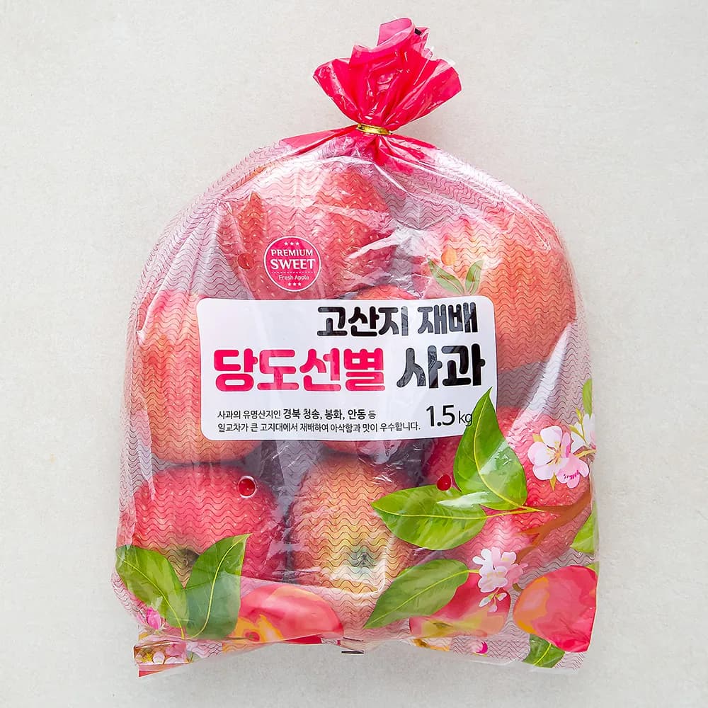 고산지 재배 당도선별 사과 가격 추이 고산지 재배 당도선별 사과 - 최저가 15,490원