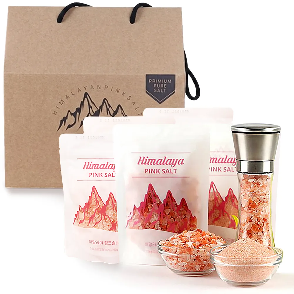 고급 선물세트 히말라야 핑크솔트 250g x 5팩 + 그라인더 가격 추이 고급 선물세트 히말라야 핑크솔트 250g x 5팩 + 그라인더 - 최저가 5,980원