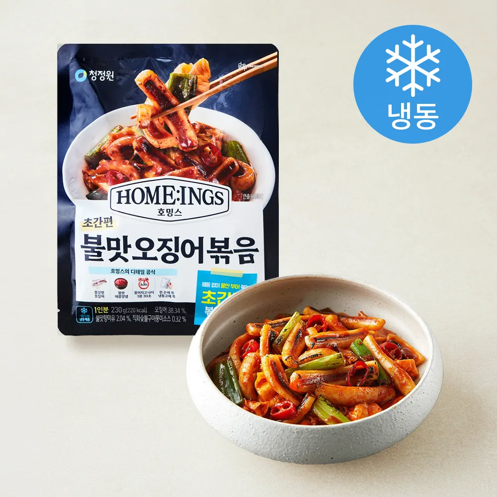 호밍스 초간편 불맛 오징어 볶음 (냉동) 가격 추이 호밍스 초간편 불맛 오징어 볶음 (냉동) - 최저가 7,980원
