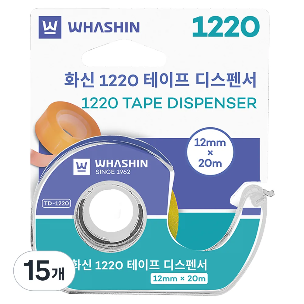 화신 1220 테이프 디스펜서 12mm x 20m 가격 추이 화신 1220 테이프 디스펜서 12mm x 20m - 최저가 3,200원
