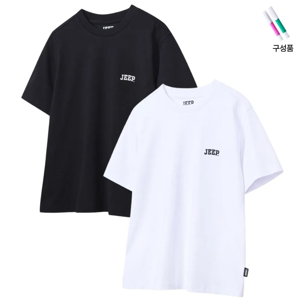 지프 JEEP 키즈 아동 반팔 티셔츠 남녀공용 화이트 블랙 2팩 가격 추이 지프 JEEP 키즈 아동 반팔 티셔츠 남녀공용 화이트 블랙 2팩 - 최저가 36,400원