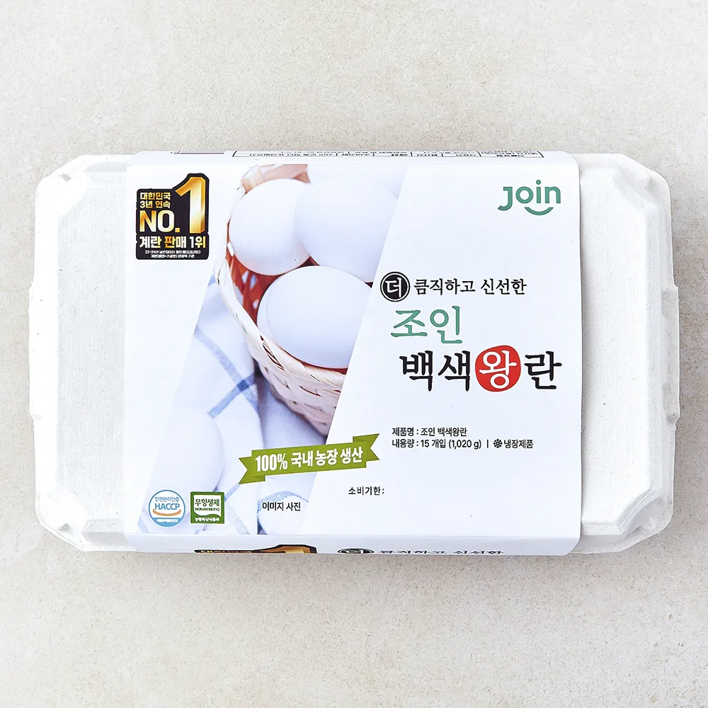 조인 무항생제 백색 왕란 가격 추이 조인 무항생제 백색 왕란 - 최저가 6,640원