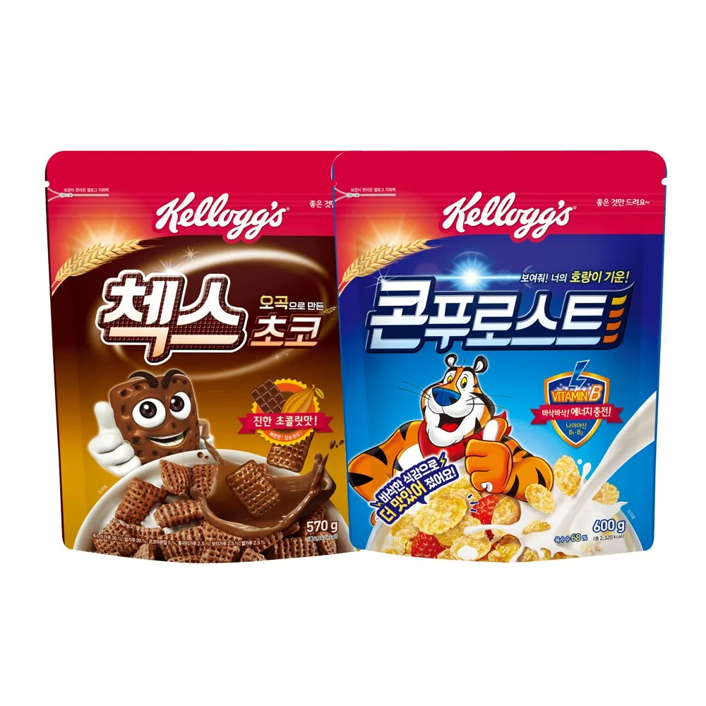 켈로그 콘푸로스트 + 첵스초코 세트 600g 가격 추이 켈로그 콘푸로스트 + 첵스초코 세트 600g - 최저가 12,500원