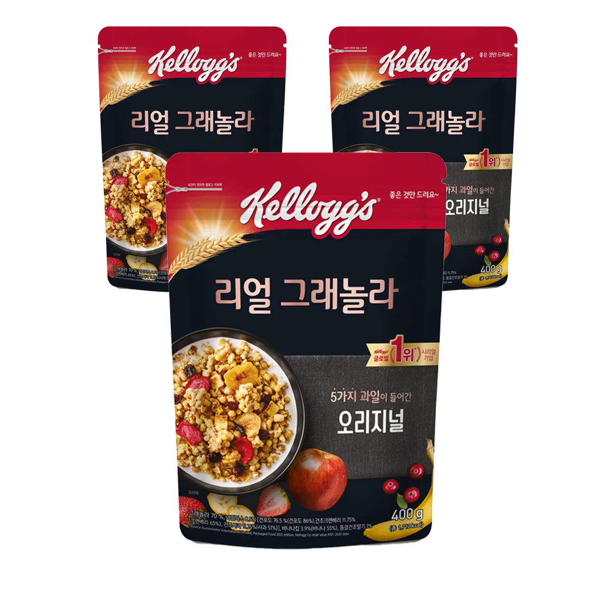 켈로그 리얼 그래놀라 오리지널 시리얼 400g 3개 가격 추이 켈로그 리얼 그래놀라 오리지널 시리얼 400g 3개 - 최저가 5,780원