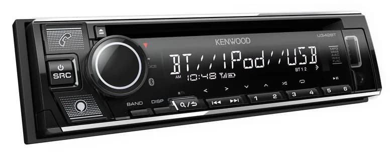 Kenwood 1DIN 수신기 U342BT MP3 WMA AAC WAV FLAC CD USB iPod Bluetooth 가격 추이 Kenwood 1DIN 수신기 U342BT MP3 WMA AAC WAV FLAC CD USB iPod Bluetooth - 최저가 152,070원