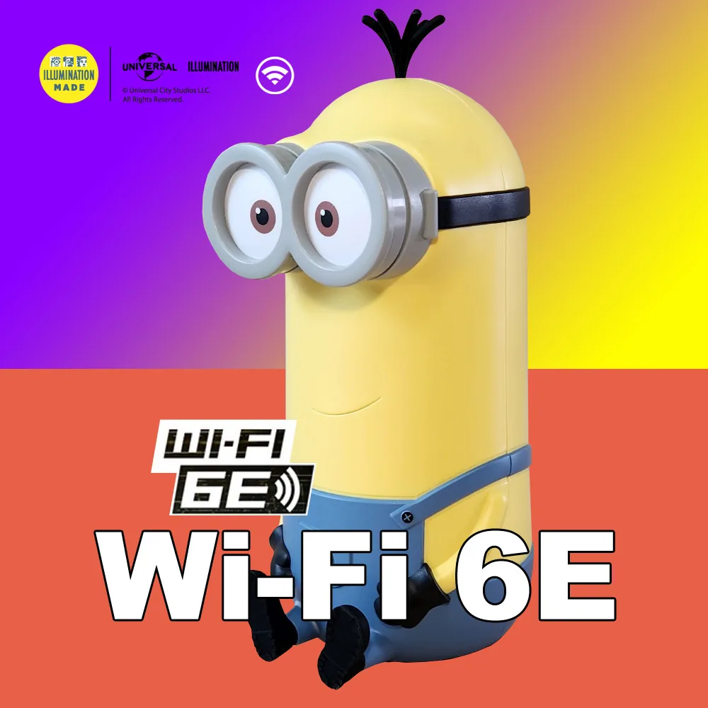 케빈 미니언즈 공유기 와이파이 Wi-Fi 6E AXE-5400 가격 추이 케빈 미니언즈 공유기 와이파이 Wi-Fi 6E AXE-5400 - 최저가 104,780원
