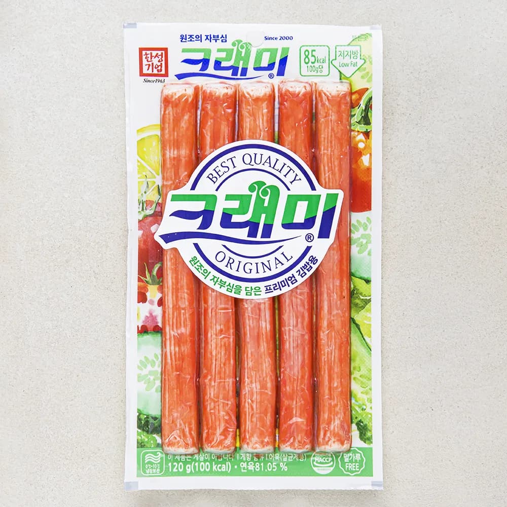 한성기업 크래미 김밥용 5개입 가격 추이 한성기업 크래미 김밥용 5개입 - 최저가 2,480원