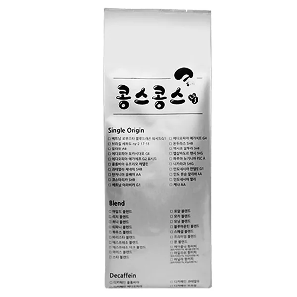 콩스콩스 원두커피 베트남 로부스타 G1 1kg 가격 추이 콩스콩스 원두커피 베트남 로부스타 G1 1kg - 최저가 14,500원