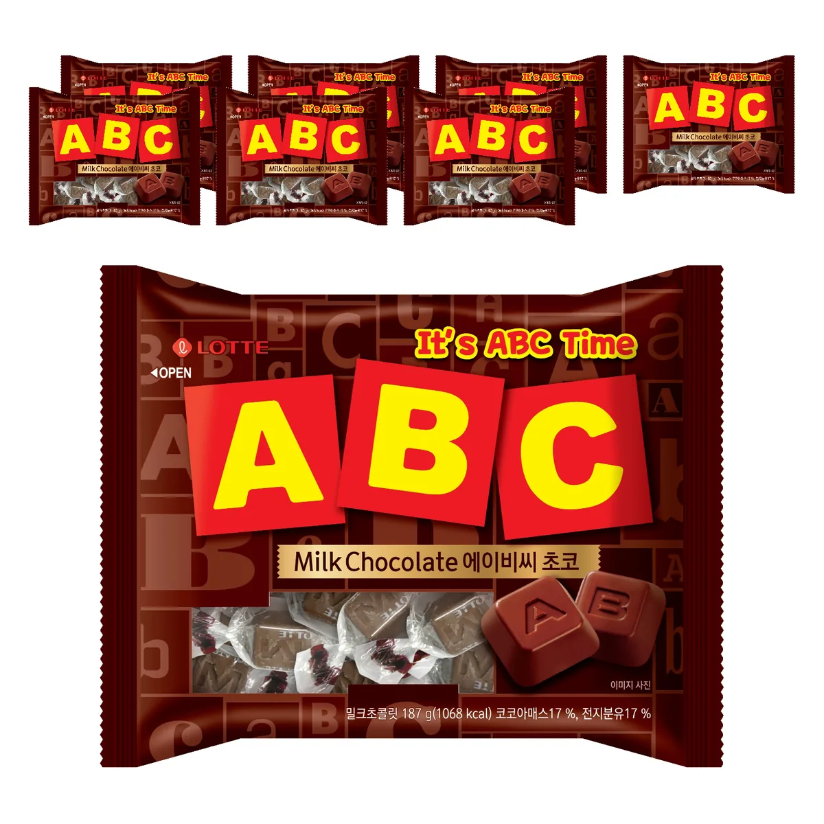 롯데웰푸드 ABC 초콜릿 가격 추이 롯데웰푸드 ABC 초콜릿 - 최저가 5,550원