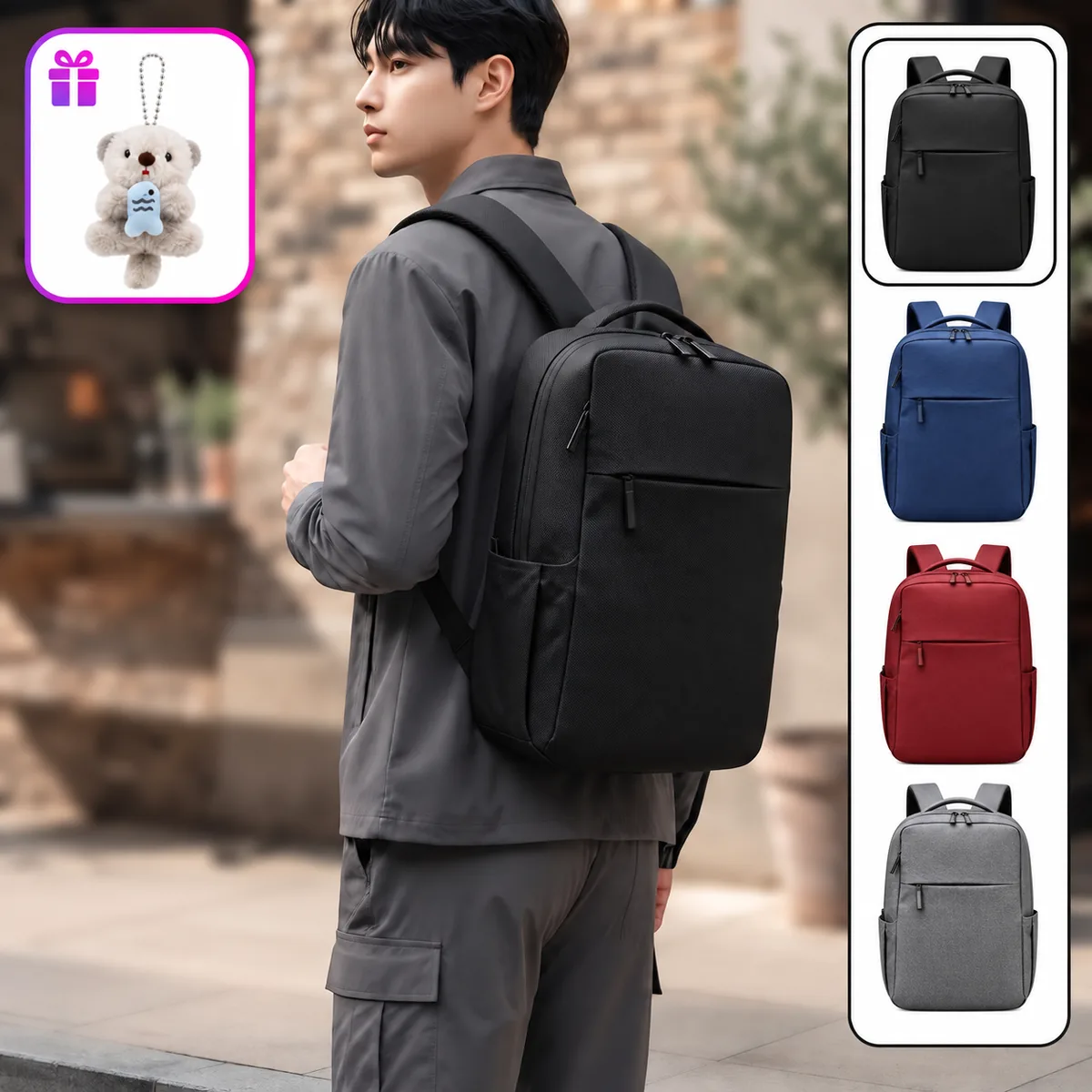 LUV100 데일리 슬림 백팩 가격 추이 LUV100 데일리 슬림 백팩 - 최저가 14,900원