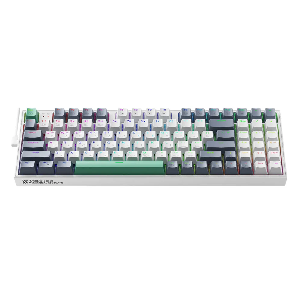 Machenike 매카닉 K500-B94 적축 RGB 핫스왑 94키 풀배열 유선 기계식 게이밍 키보드 가격 추이 Machenike 매카닉 K500-B94 적축 RGB 핫스왑 94키 풀배열 유선 기계식 게이밍 키보드 - 최저가 29,900원