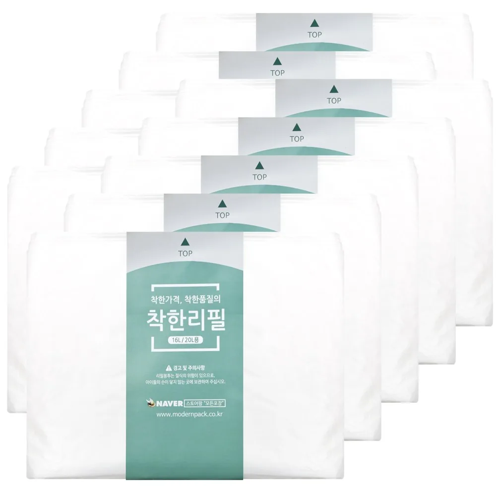 착한리필 매직캔 호환 기저귀 쓰레기 봉투 리필 가격 추이 착한리필 매직캔 호환 기저귀 쓰레기 봉투 리필 - 최저가 16,400원