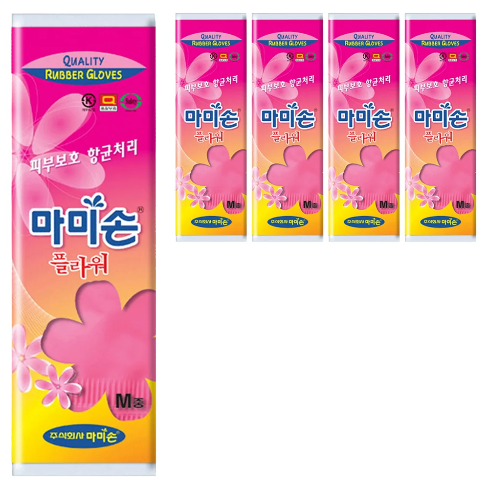 마미손 플라워 고무장갑 중(M) 가격 추이 마미손 플라워 고무장갑 중(M) - 최저가 5,860원