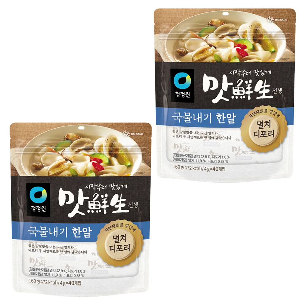 맛선생 멸치 디포리 국물내기 40개입 가격 추이 맛선생 멸치 디포리 국물내기 40개입 - 최저가 5,040원
