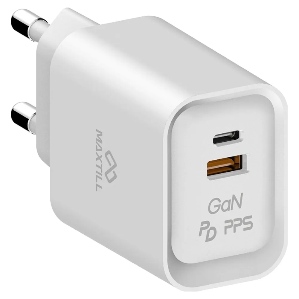 맥스틸 25W GaN 2포트 PD PPS 초고속 충전기 C타입 USB 멀티 어댑터 가격 추이 맥스틸 25W GaN 2포트 PD PPS 초고속 충전기 C타입 USB 멀티 어댑터 - 최저가 4,340원