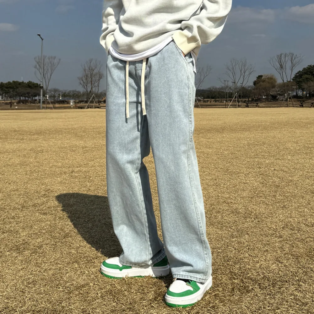 데얀 남자 스판 밴딩 와이드 청바지 블랙 가격 추이 데얀 남자 스판 밴딩 와이드 청바지 블랙 - 최저가 39,800원