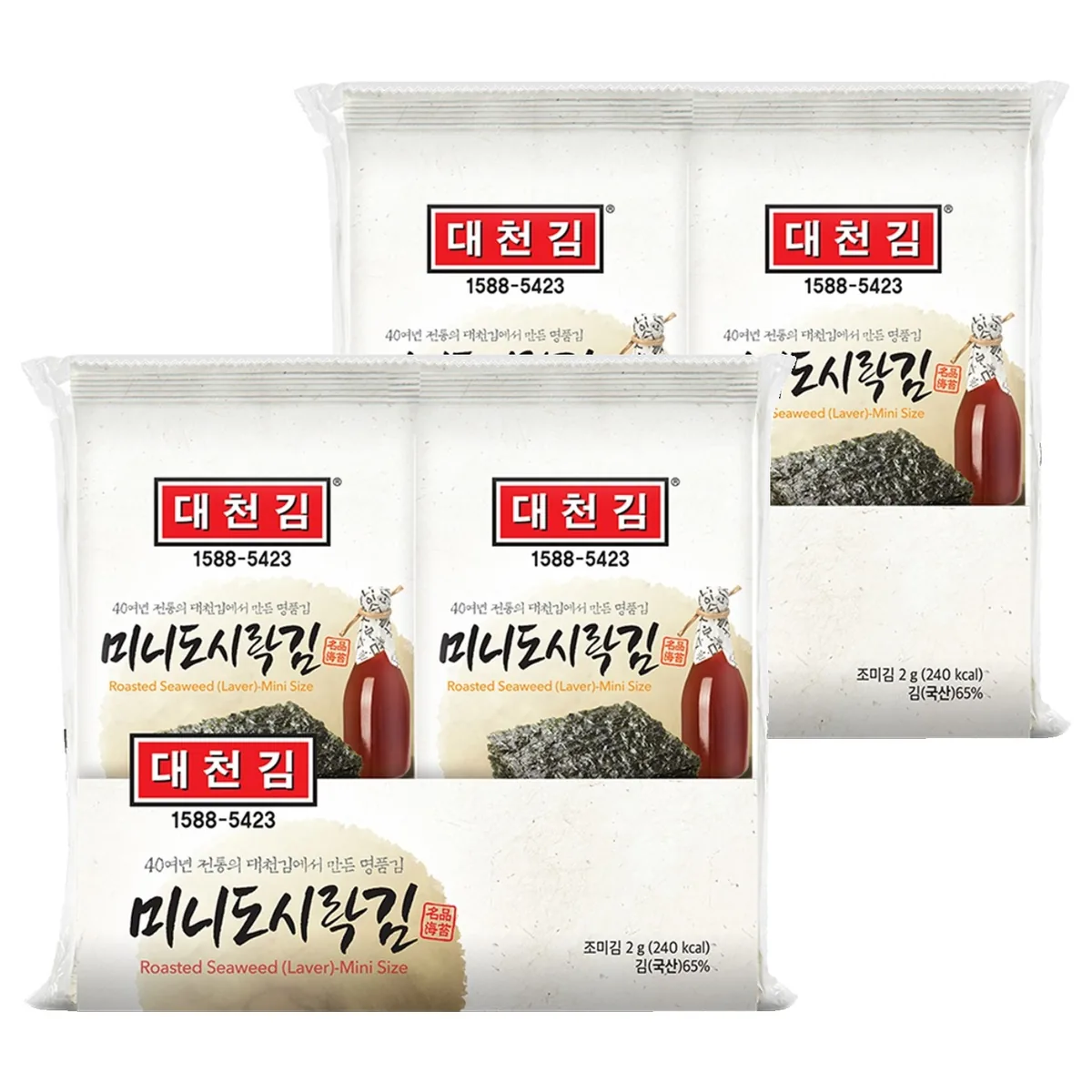 대천김 미니도시락김 G3240-K 6p 가격 추이 대천김 미니도시락김 G3240-K 6p - 최저가 5,980원