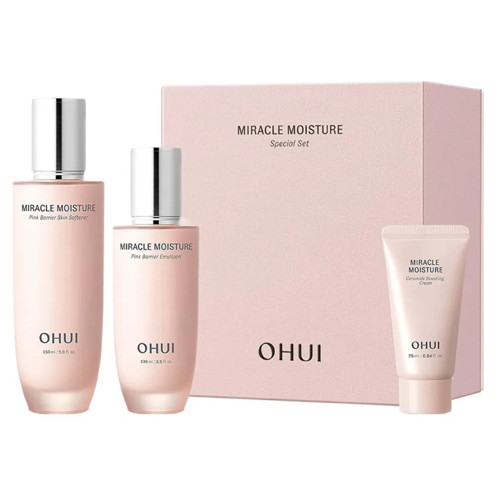 오휘 미라클 모이스처 핑크 베리어 스킨 150ml + 에멀전 100ml + 크림 25ml 가격 추이 오휘 미라클 모이스처 핑크 베리어 스킨 150ml + 에멀전 100ml + 크림 25ml - 최저가 48,470원