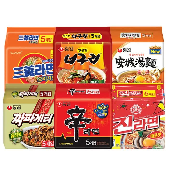 봉지라면 혼합 30개 (신라면+짜파게티+안성탕면+삼양라면+너구리+진라면매운맛) 가격 추이 봉지라면 혼합 30개 (신라면+짜파게티+안성탕면+삼양라면+너구리+진라면매운맛) - 최저가 24,500원