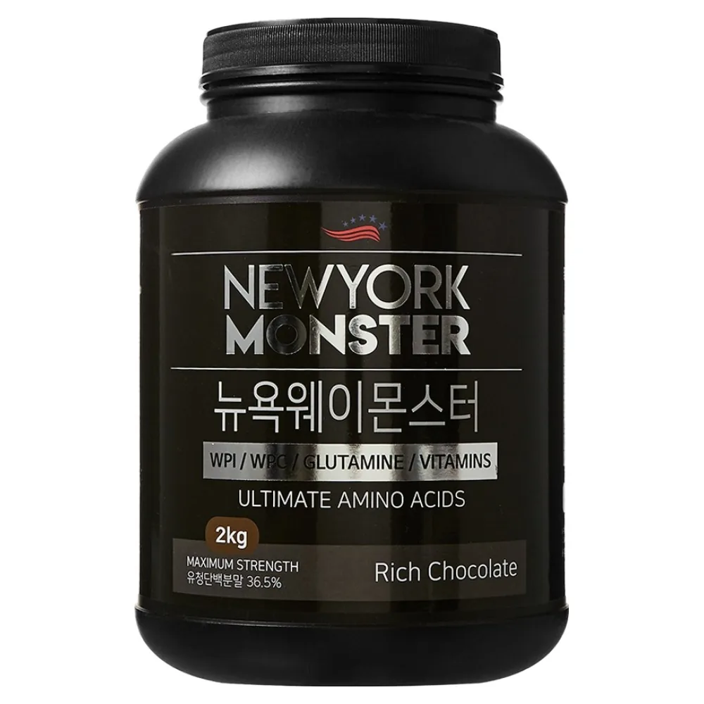 뉴욕웨이 몬스터 단백질보충제 2kg 가격 추이 뉴욕웨이 몬스터 단백질보충제 2kg - 최저가 36,400원