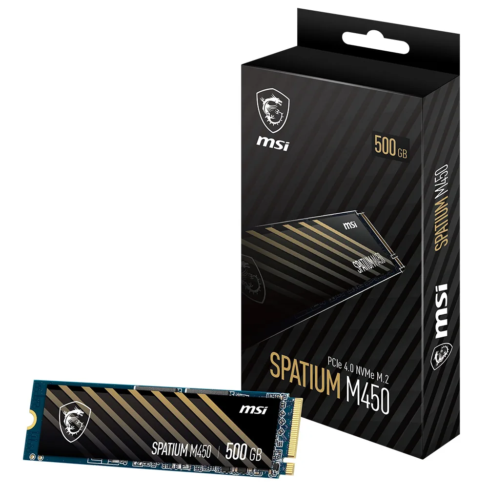 MSI SPATIUM M450 PCIe 4.0 NVMe M.2 500GB 가격 추이 MSI SPATIUM M450 PCIe 4.0 NVMe M.2 500GB - 최저가 162,310원
