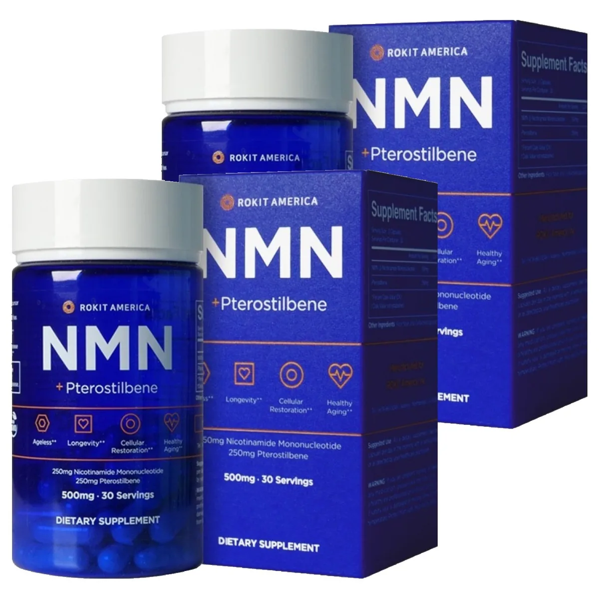 로킷아메리카 NMN + 프테로스틸벤 500mg 캡슐 가격 추이 로킷아메리카 NMN + 프테로스틸벤 500mg 캡슐 - 최저가 35,000원