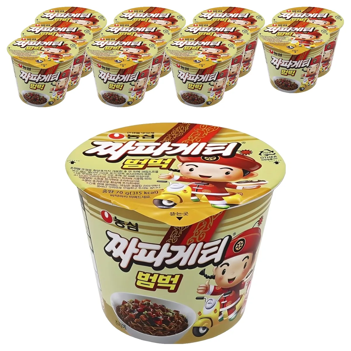 농심 짜파게티 범벅 미니 컵라면 70g 가격 추이 농심 짜파게티 범벅 미니 컵라면 70g - 최저가 4,250원