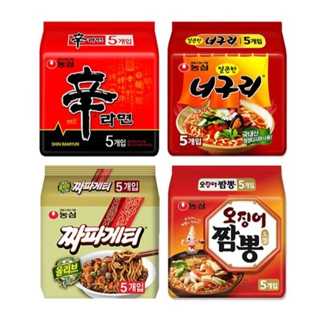봉지 라면 4종 신라면 5개 + 짜파게티 5개 + 너구리 5개 + 오징어짬뽕 5개, 20개 가격 추이 봉지 라면 4종 신라면 5개 + 짜파게티 5개 + 너구리 5개 + 오징어짬뽕 5개, 20개 - 최저가 11,600원