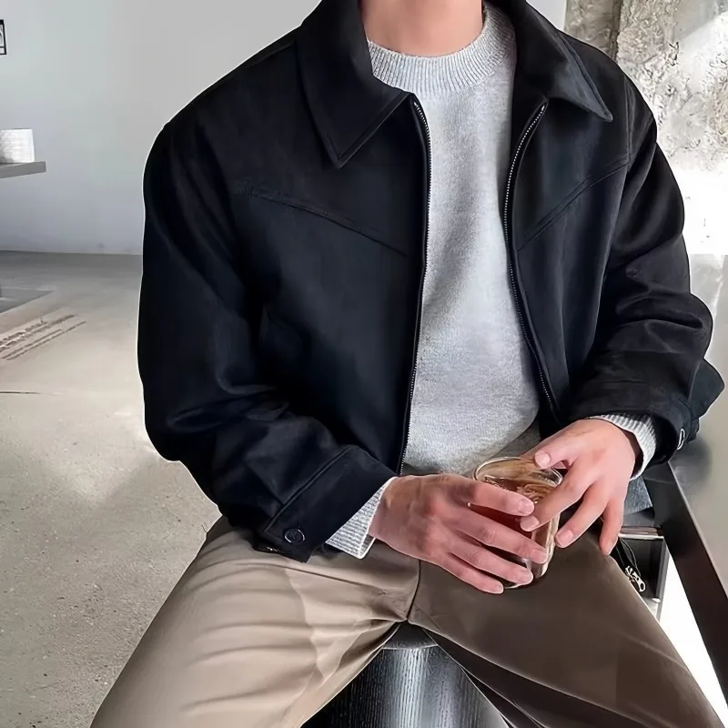 Novastar 남성용 빅사이즈 캐주얼 스웨이드 자켓 루즈핏 가격 추이 Novastar 남성용 빅사이즈 캐주얼 스웨이드 자켓 루즈핏 - 최저가 15,800원