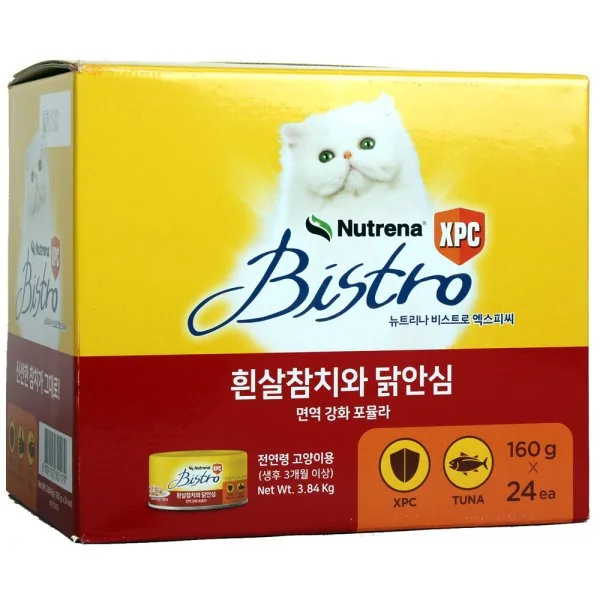 뉴트리나 비스트로 애묘용 캔사료 3.84kg 가격 추이 뉴트리나 비스트로 애묘용 캔사료 3.84kg - 최저가 19,850원