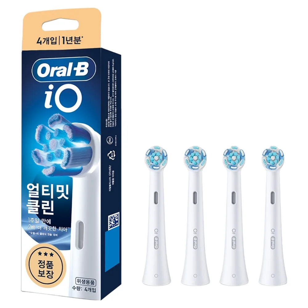 오랄비 iO 얼티밋 클린 화이트 전동칫솔 리필모 가격 추이 오랄비 iO 얼티밋 클린 화이트 전동칫솔 리필모 - 최저가 35,910원