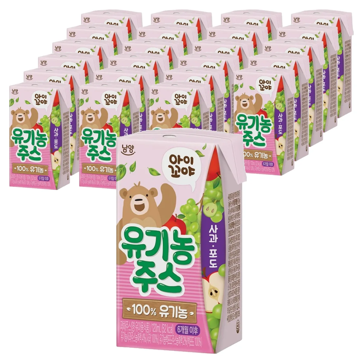 아이꼬야 유기농 주스 사과포도 가격 추이 아이꼬야 유기농 주스 사과포도 - 최저가 5,800원