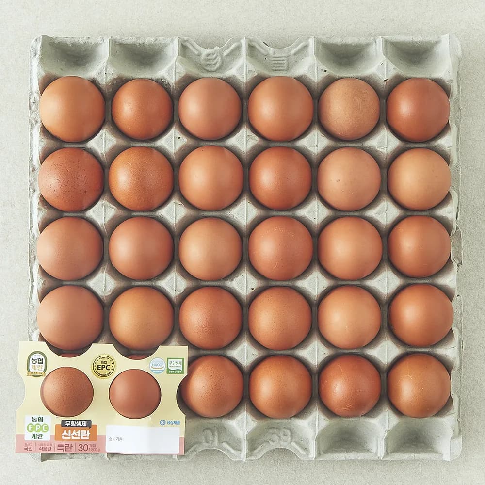 농협 EPC 무항생제 인증 특란 1.8kg 가격 추이 농협 EPC 무항생제 인증 특란 1.8kg - 최저가 7,690원