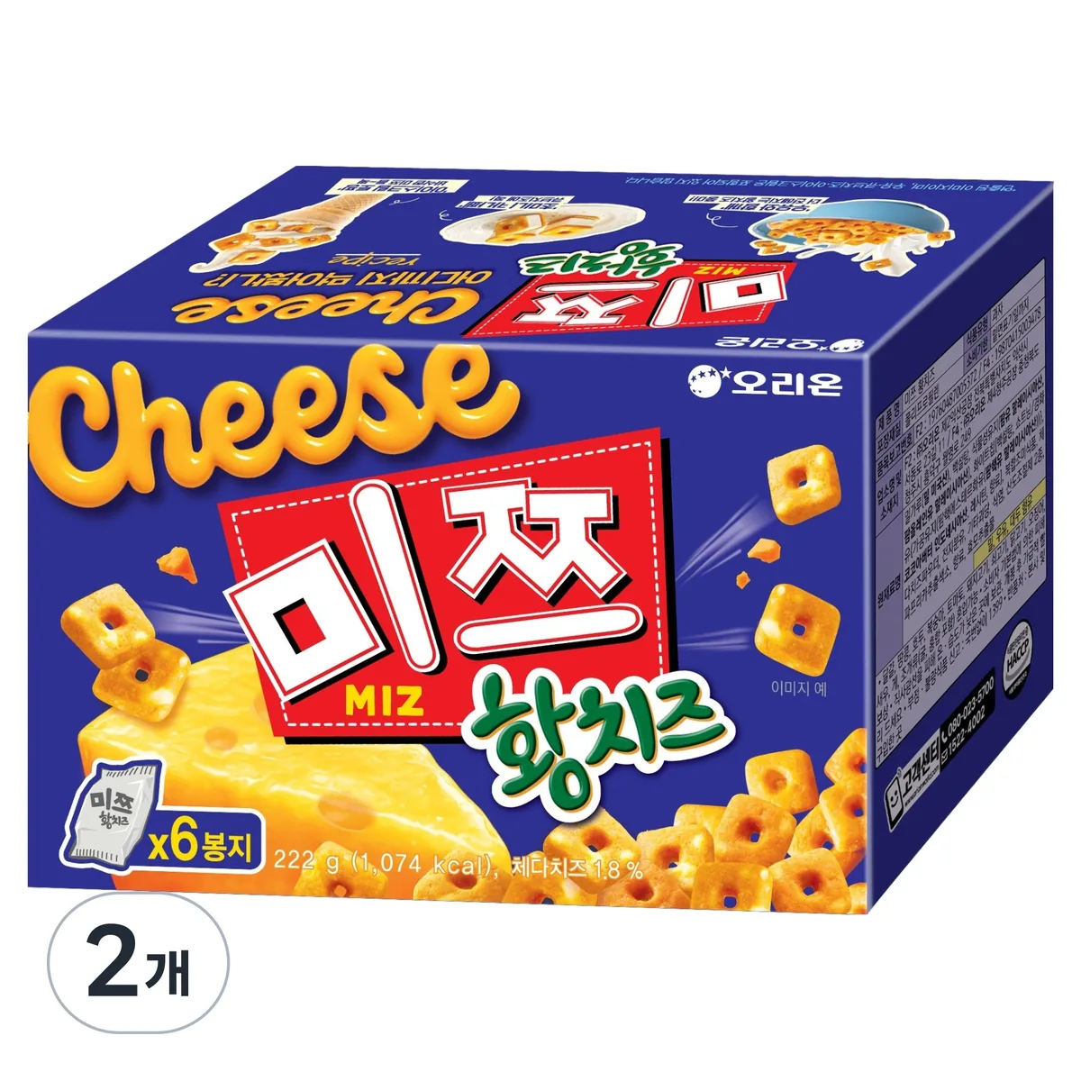 오리온 미쯔 황치즈 6p 가격 추이 오리온 미쯔 황치즈 6p - 최저가 3,360원