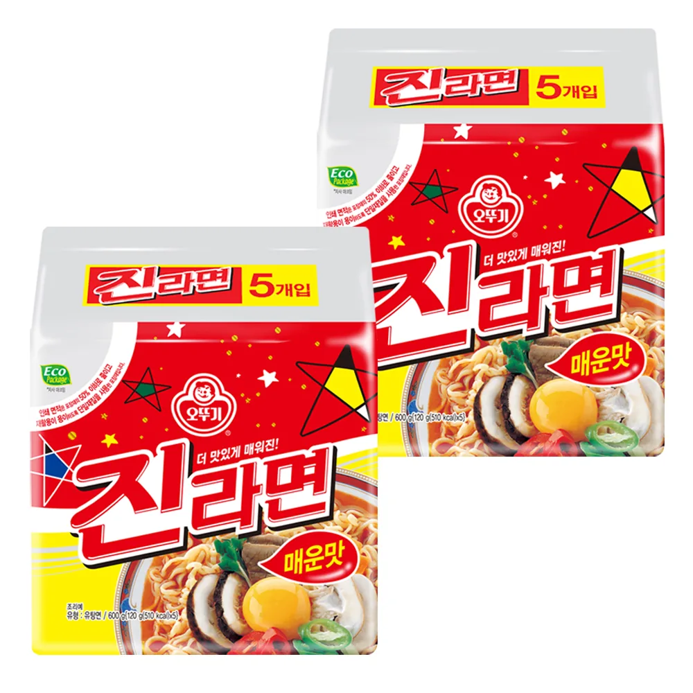 오뚜기 진라면 매운맛 120g 가격 추이 오뚜기 진라면 매운맛 120g - 최저가 5,720원