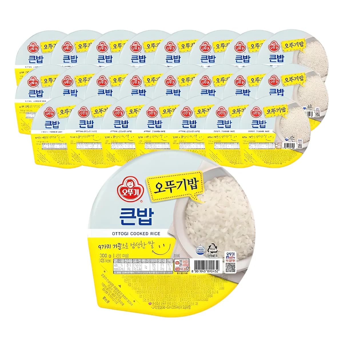 오뚜기 큰밥 300g 24개 가격 추이 오뚜기 큰밥 300g 24개 - 최저가 19,890원
