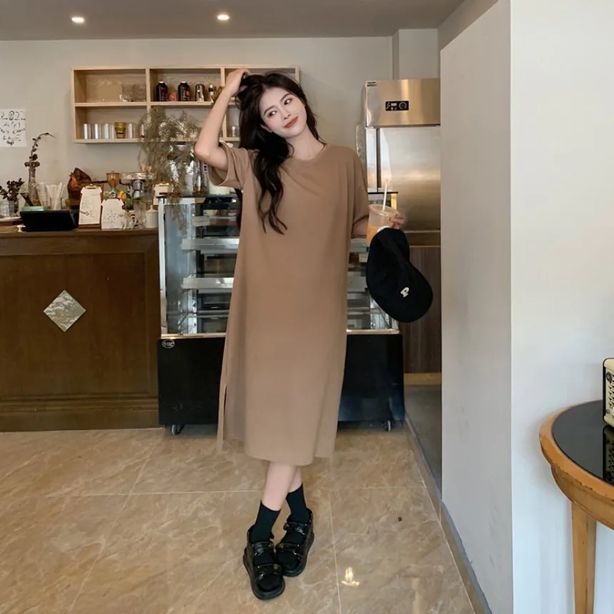 오버핏 옆트임 라운드 반팔 롱원피스 M-3XL 빅사이즈 가격 추이 오버핏 옆트임 라운드 반팔 롱원피스 M-3XL 빅사이즈 - 최저가 8,990원