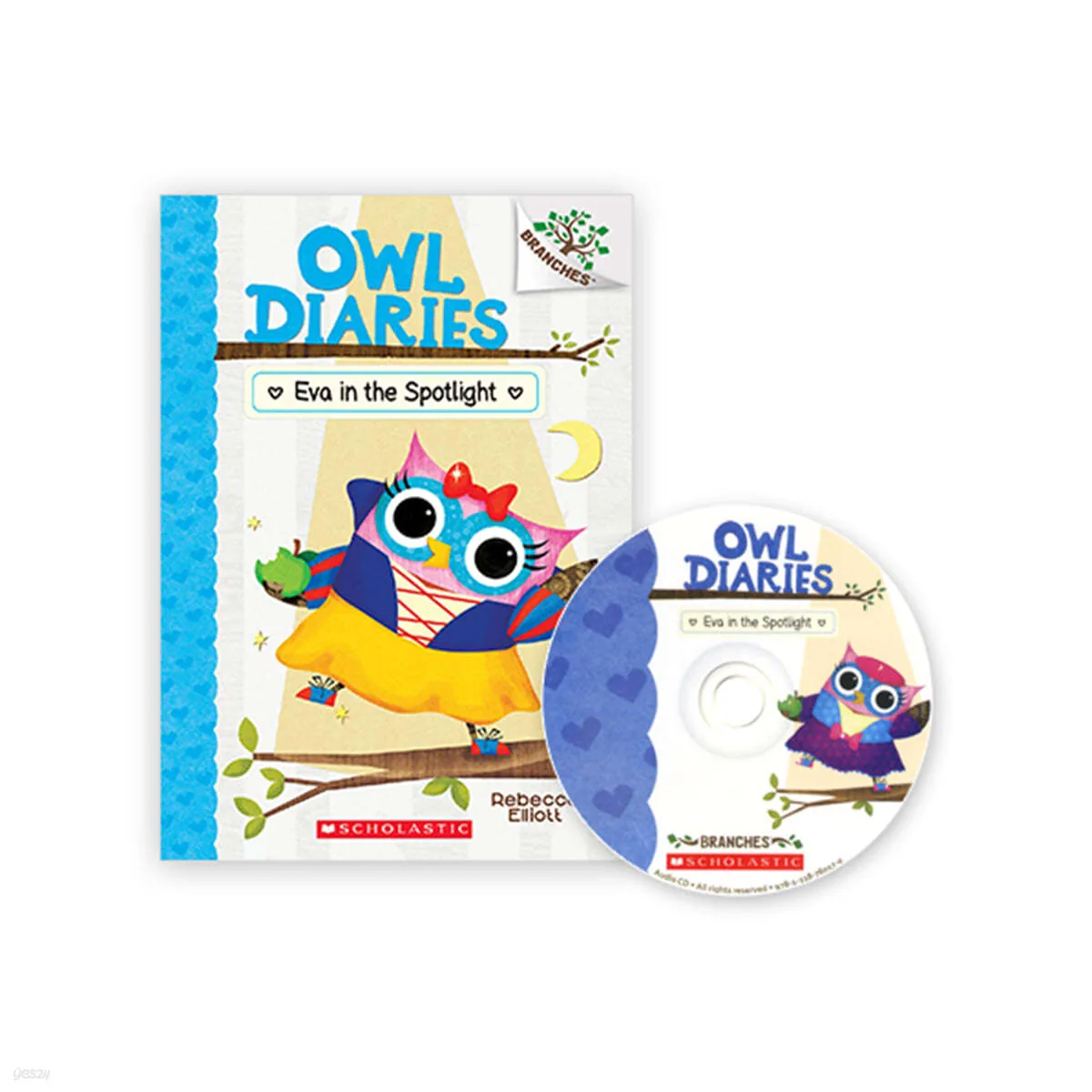 Owl Diaries #13: Eva in the Spotlight Paperback with CD & Storyplus QR 가격 추이 Owl Diaries #13: Eva in the Spotlight Paperback with CD & Storyplus QR - 최저가 21,000원