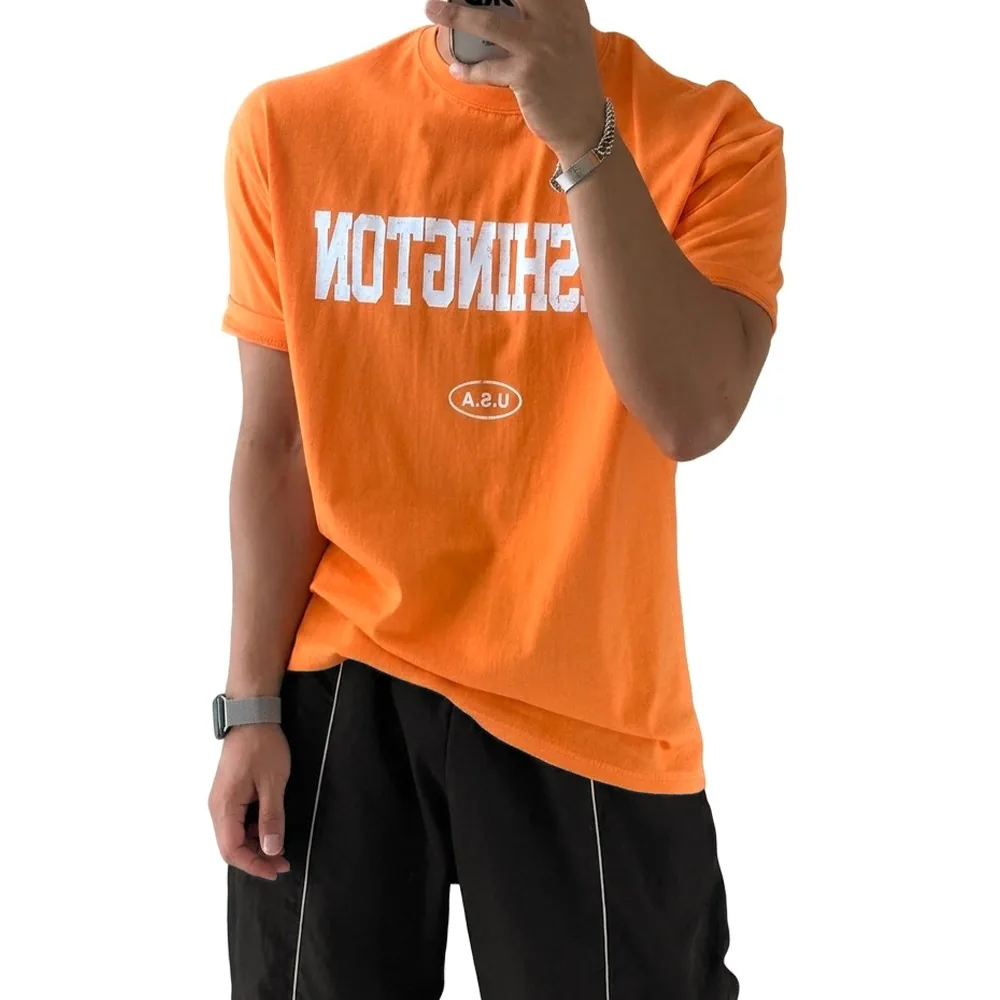 빠델 레터링 워싱턴 머슬핏 반팔 티셔츠 가격 추이 빠델 레터링 워싱턴 머슬핏 반팔 티셔츠 - 최저가 24,900원
