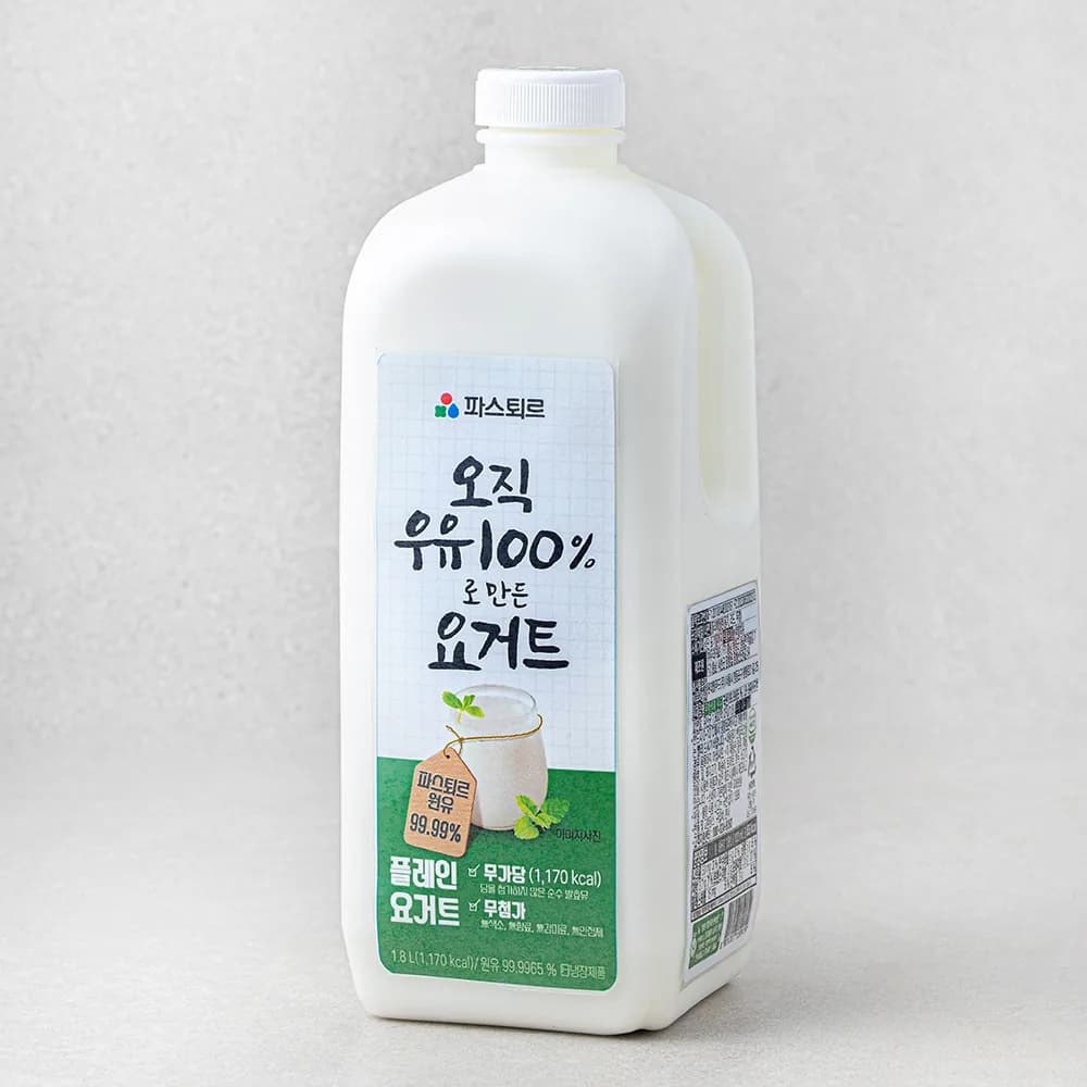 파스퇴르 우유로만든 플레인 요거트 가격 추이 파스퇴르 우유로만든 플레인 요거트 - 최저가 6,850원