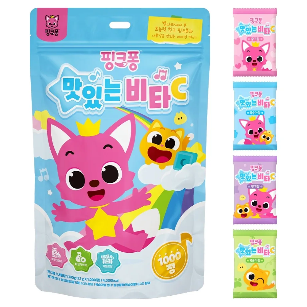 아텍스 핑크퐁 맛있는 비타C 1.1kg 가격 추이 아텍스 핑크퐁 맛있는 비타C 1.1kg - 최저가 15,900원