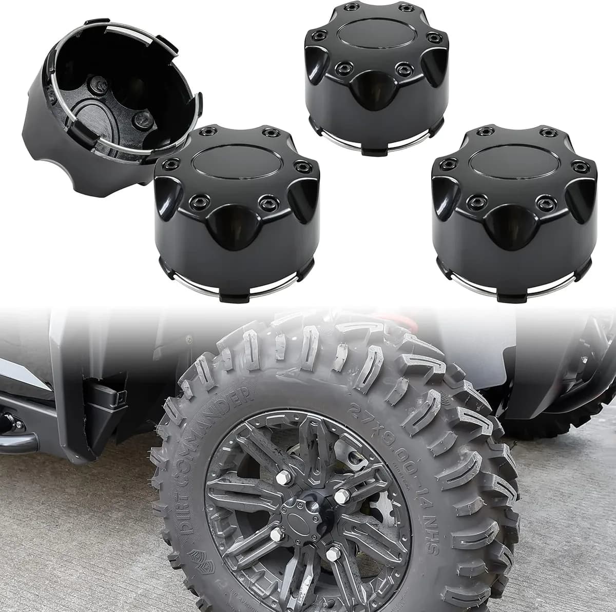 폴라리스 레인저 RZR용 SAUTVS 타이어 휠 허브 캡 블랙 림 커버 14 센터 XP 1000 2018-2025 RZR 2014-2023 4PCS 가격 추이 폴라리스 레인저 RZR용 SAUTVS 타이어 휠 허브 캡 블랙 림 커버 14 센터 XP 1000 2018-2025 RZR 2014-2023 4PCS - 최저가 57,600원