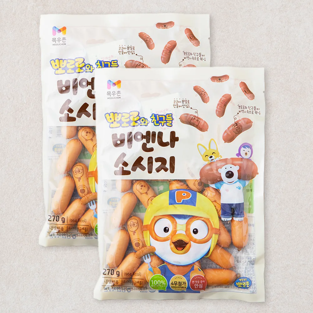 목우촌 뽀로로와 친구들 비엔나소시지 가격 추이 목우촌 뽀로로와 친구들 비엔나소시지 - 최저가 7,580원