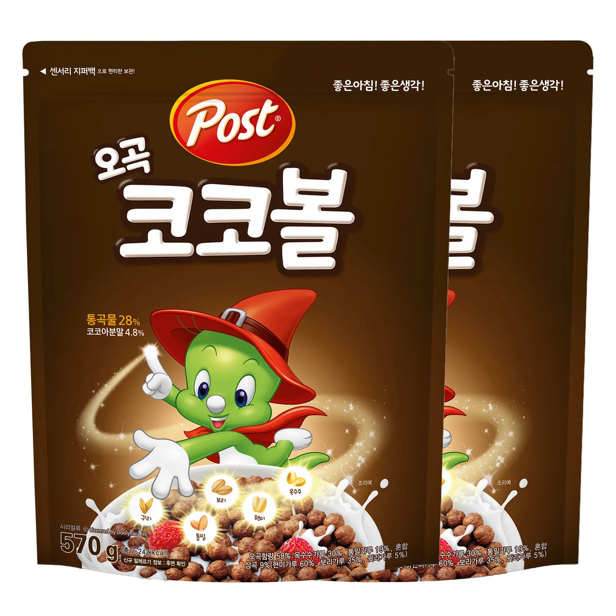 포스트 오곡 코코볼 시리얼 가격 추이 포스트 오곡 코코볼 시리얼 - 최저가 4,970원