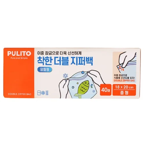 뿌리또 착한 더블 지퍼백 18 x 20 cm 가격 추이 뿌리또 착한 더블 지퍼백 18 x 20 cm - 최저가 1,960원