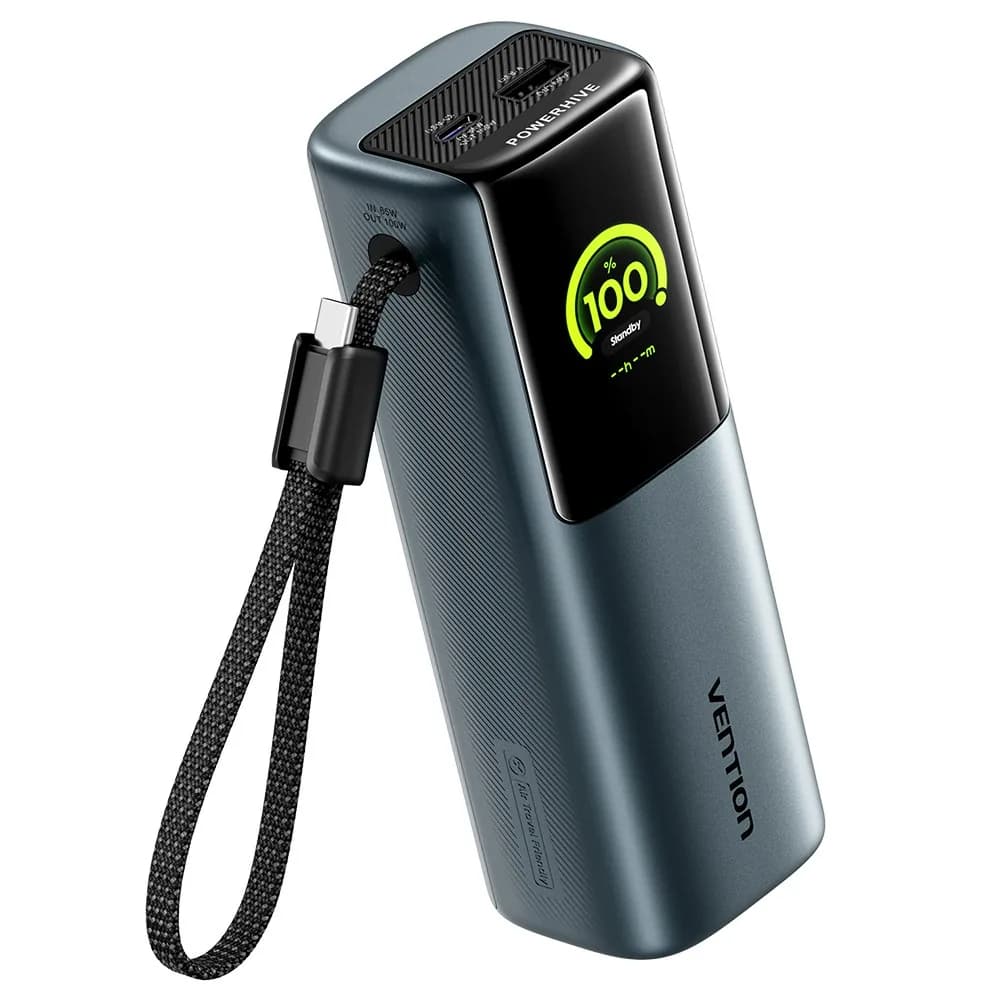 벤션 POWERHIVE PD PPS 노트북 고속충전 보조배터리 200W 27000mAh PD3.1 140W 그레이 FKGH0 가격 추이 벤션 POWERHIVE PD PPS 노트북 고속충전 보조배터리 200W 27000mAh PD3.1 140W 그레이 FKGH0 - 최저가 119,000원