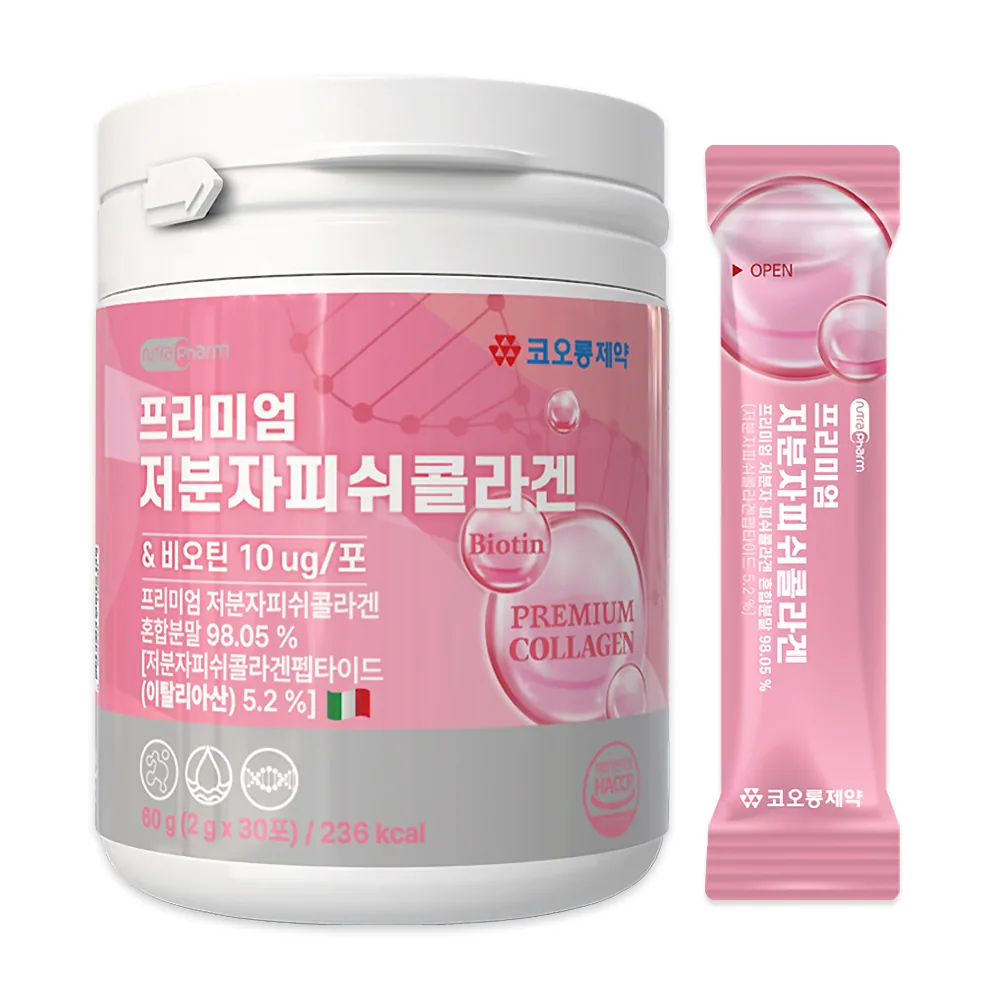 코오롱제약 프리미엄 저분자 피쉬 콜라겐 30p 가격 추이 코오롱제약 프리미엄 저분자 피쉬 콜라겐 30p - 최저가 6,500원