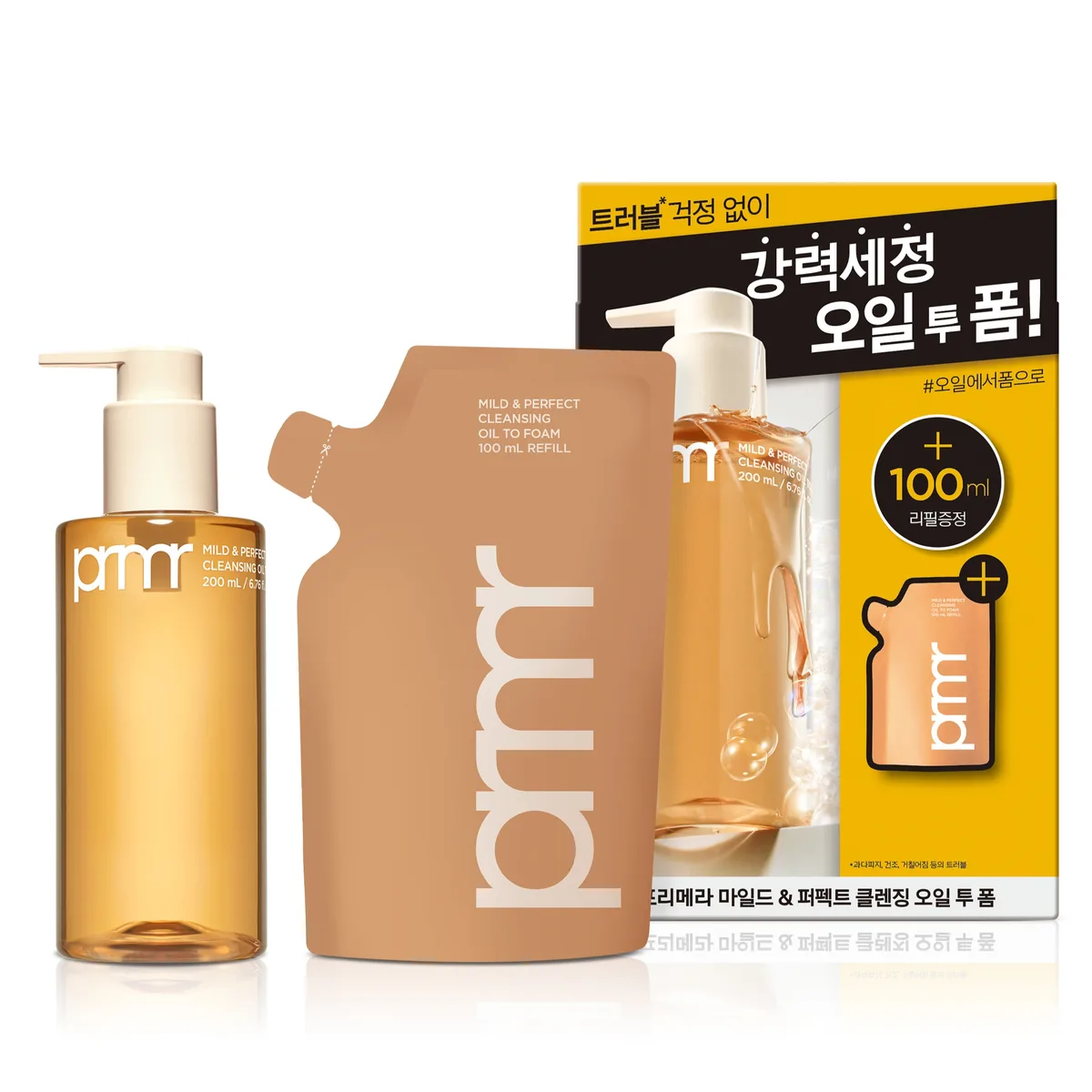프리메라 마일드 앤 퍼펙트 클렌징 오일 투 폼 200ml + 리필 100ml 세트 가격 추이 프리메라 마일드 앤 퍼펙트 클렌징 오일 투 폼 200ml + 리필 100ml 세트 - 최저가 18,950원
